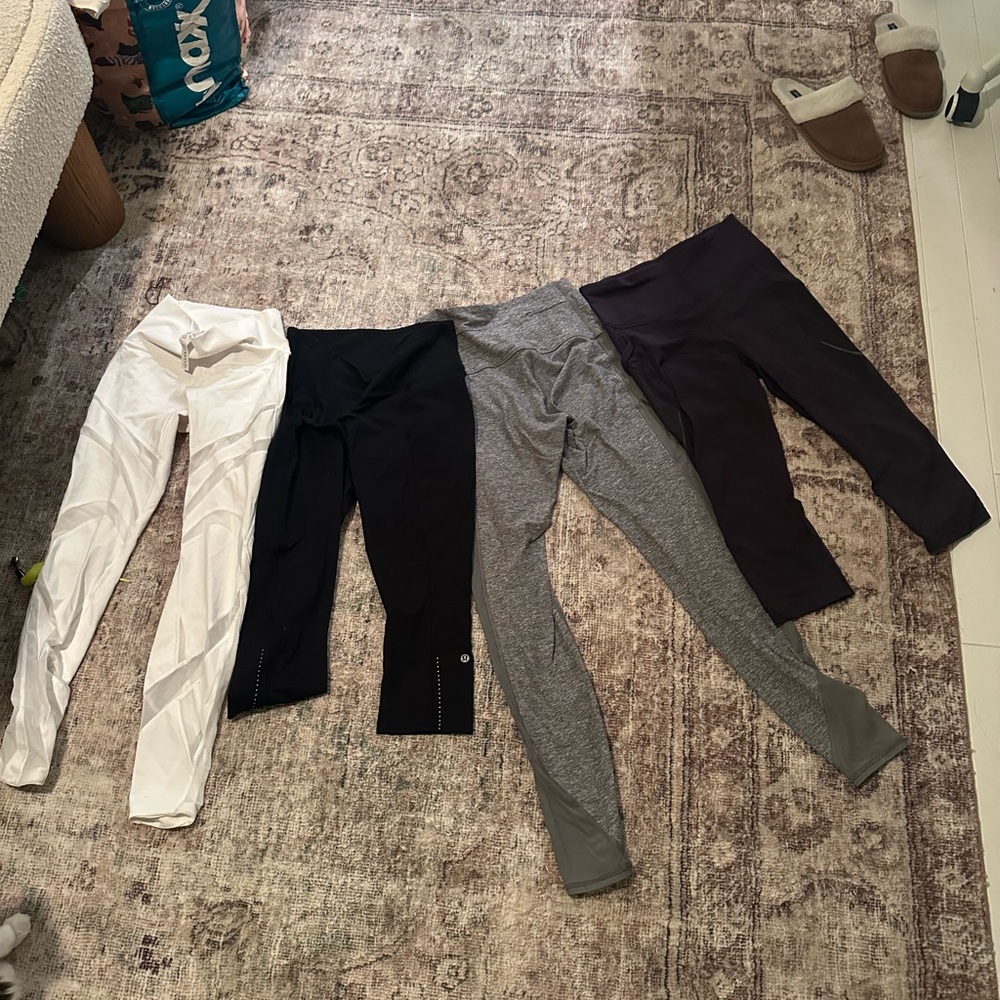 Lot of Lululemon Leggings - Size 4